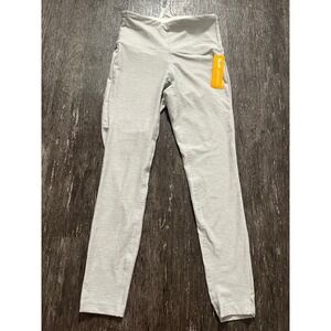 New Balance Leggings Light Gray Soft Moisture Wicking‎ XS NWOT Cropped